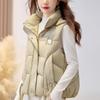 Fashion Winter Women's Vest Hooded Thick Warm Casual Sleeveless Jackets Woman Short Coat