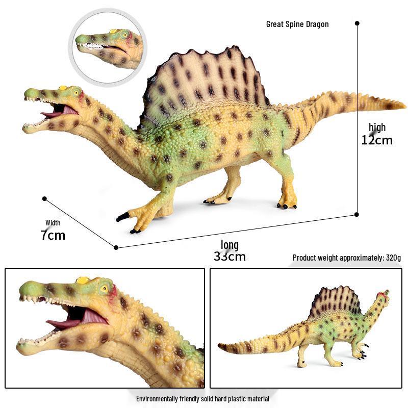 Large Realistic Spinosaurus Dinosaur Model for Children - Educational Jurassic Figure