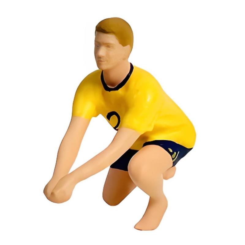 Realistic Beach Volley Figure Model 1:64 Scale Hand Painted Miniature Figures for Dioramas Props,Photography Collectors