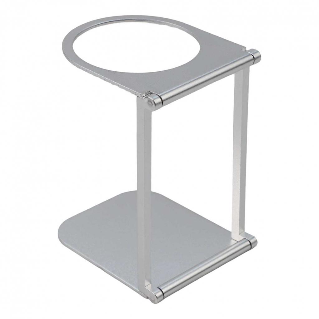 Adjustable Coffee Machine Bracket for Outdoor Enthusiasts in Deep Space Gray