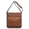 Dame Skulderveske Stor Kapasitet Business Pendler Crossbody Veske Retro Messenger Bag PU Liten Firkantet Veske