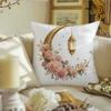 45x45cm Ramadan Festival Illustration Moon Lantern Pillow Covers Living Room Sofa Cushion Cover Soft Home Decorations
