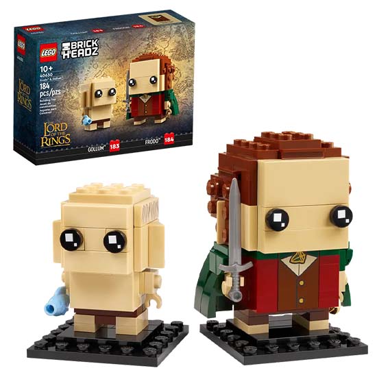 LEGO 40630 Brickheadz Frodo & Gollum The Lord of the Rings