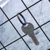 2pcs Multisizes Titanium Alloy EDC Key Chain Portable Key Holder  Camping Travel Hanging Tool