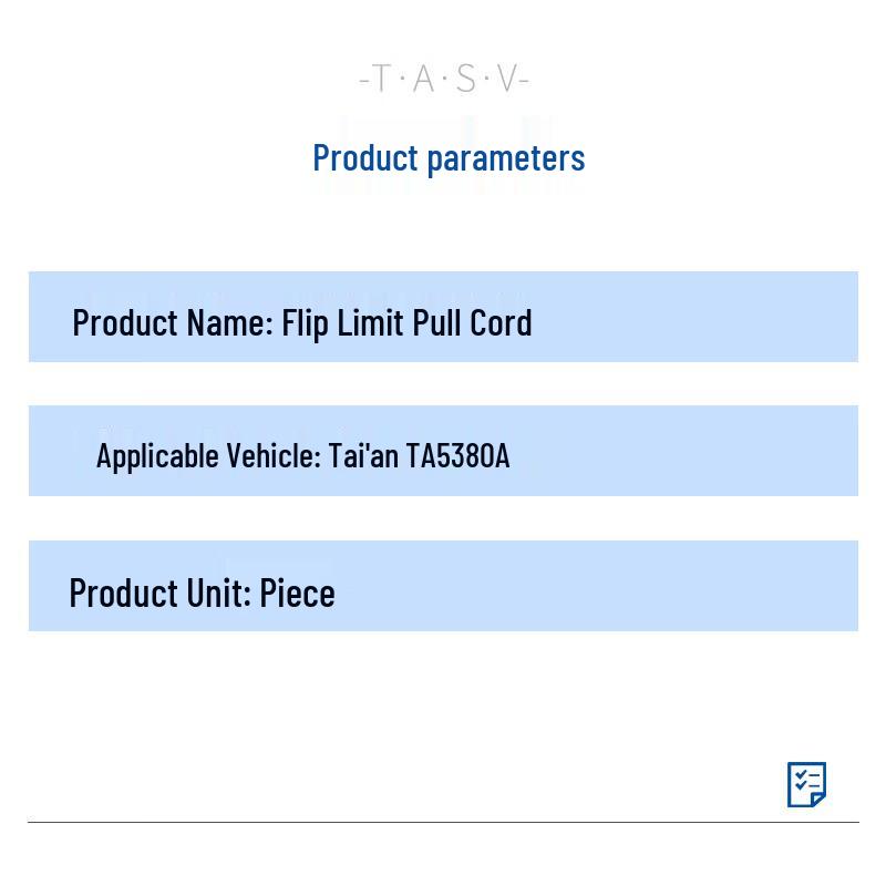 Aerospace Tete Cab Flip Limit Cable