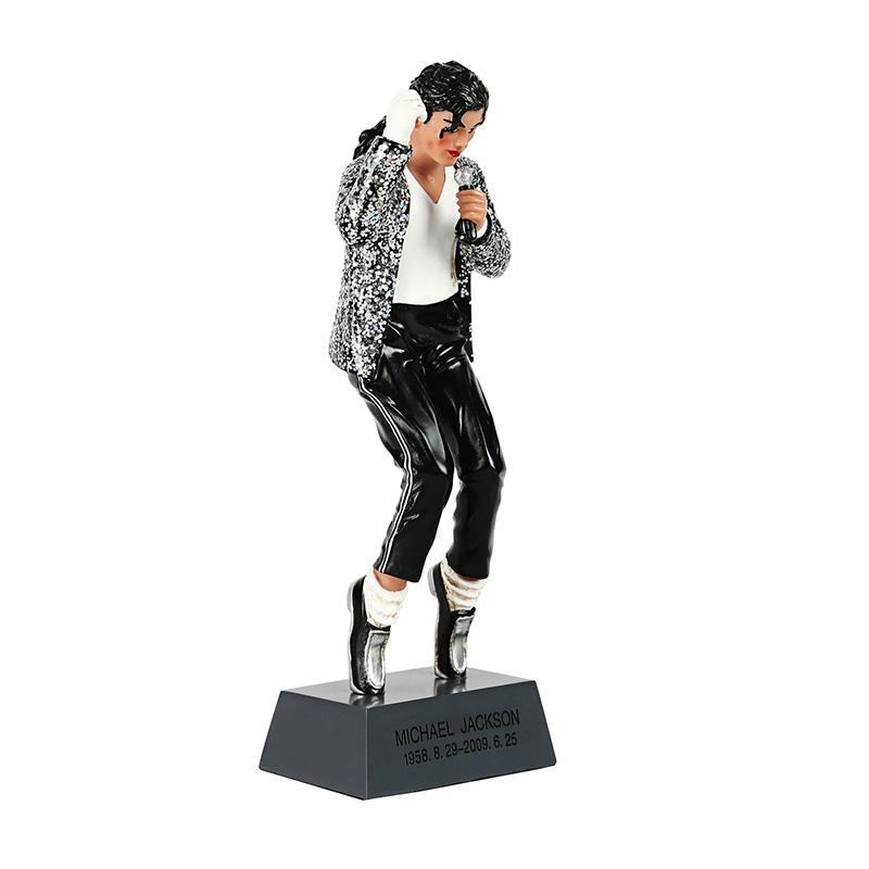 Danr Michael Jackson Action Figure Simulation Portrait 20cm President Churchill Figurine Ornaments Room Decoration Model Toys