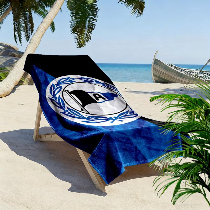 Arminia Bielefeld Print Beach Towel, Large Soft Quick Dry Towel for Beach Camping Swimming