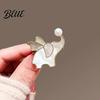Zinc Alloy Brooch Women Flying Elephant Design Lapel Pin