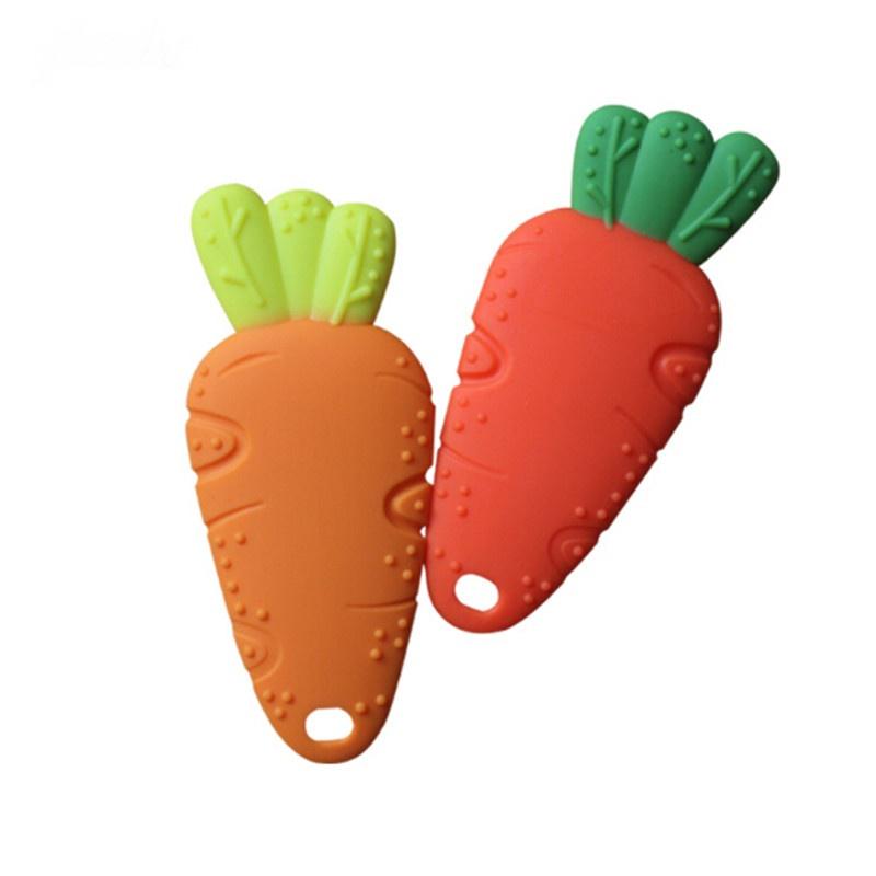 carrot teething toy