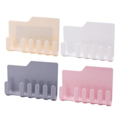 Phone Charging Holder Hook Strong Sticky Adhesive Cell Phones Stand Rack Bathroom Hanging Razor Hanger