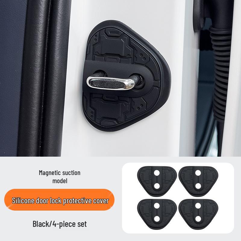 

Zeekr 001/7X/9X Door Lock Buckle Protection Pad - Shock-Absorbing Silicone Cover