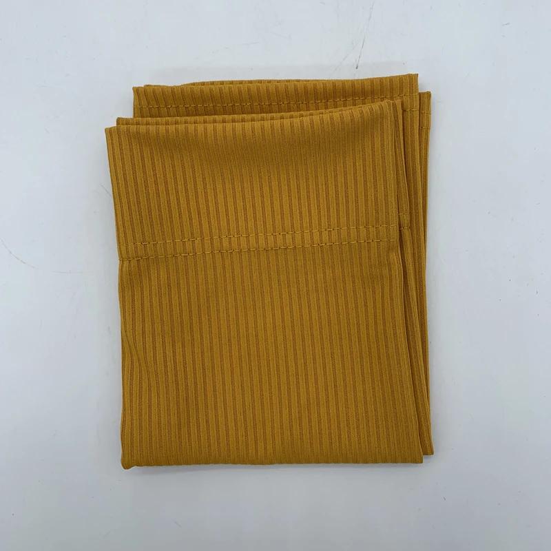 Elastische gerippte Unterziehhaube Muslimische Frauen Innere Hijab-Kappe