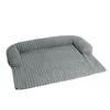 Universal Washable Striped Plush Cat Sofa Bed