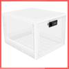 3.6 Gallon Capacity Lockable Storage Bin with Combination Lock Household Lockable Storage Box Portable Locking Box