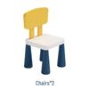Children's Multifunctional Toy Table with Large Building Blocks