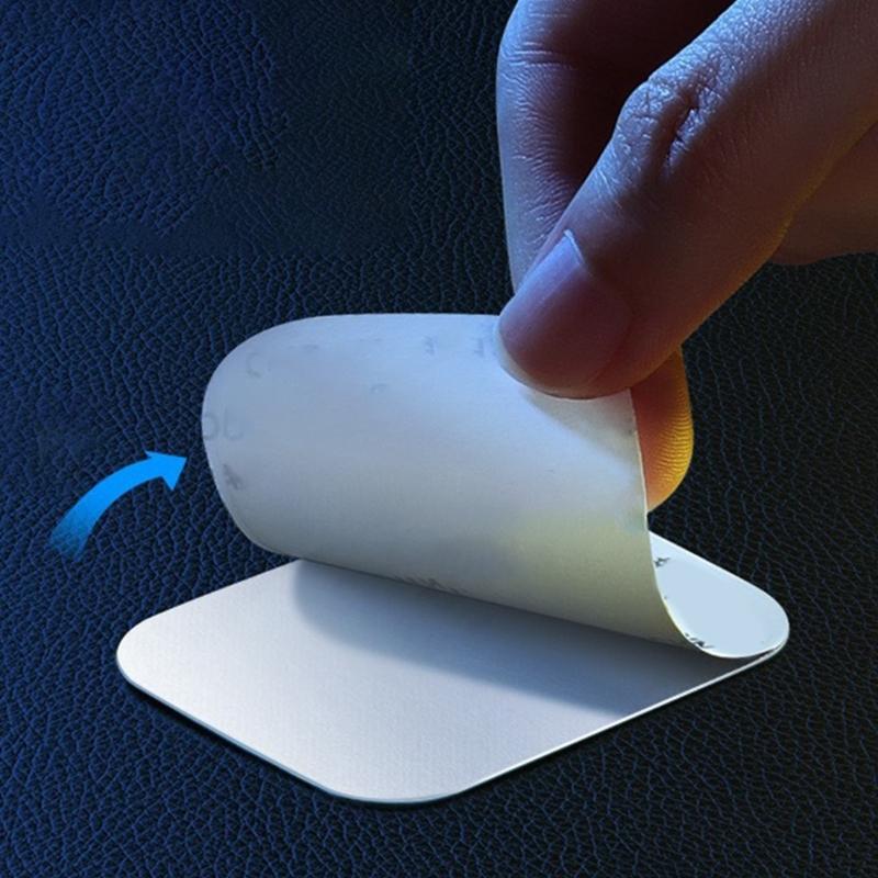 Upgrades Magnetic Plate Strong Metal Sheet Strong Magnetic Phone Holder Accessory Easy To Use for Car Phone Holder