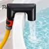 Portable Water Pipe Joint Gardening Hose Filling Hook, 3D Print Hands-free Joint, Easy Bathtub Refill Smooth Channel Durable One-piece Structure Tool