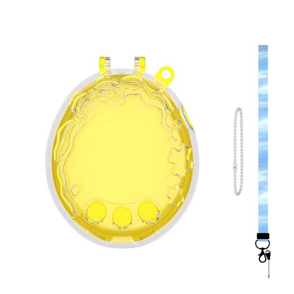 Transparent Hard Shell Clear Cover for Tamagotchi Paradise Virtual Pet Game Accessories