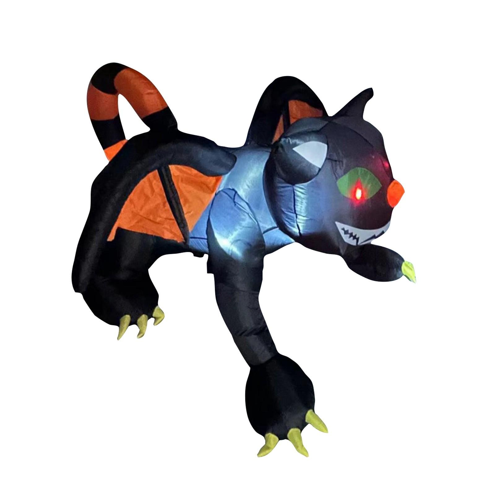 

Надувные светящиеся украшения для вечеринки на Хэллоуин, украшения для дома, простые в установке и полные атмосферы белый