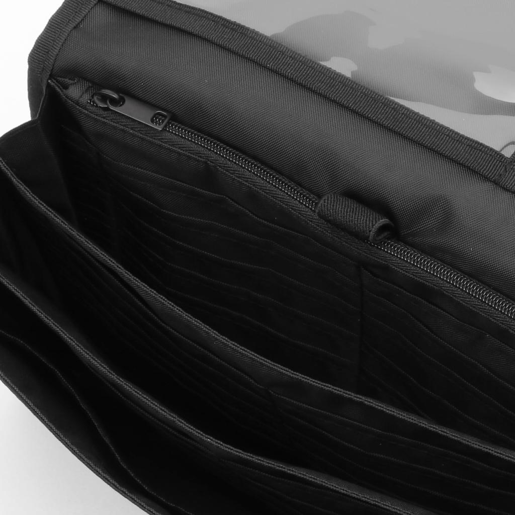 MUJI Polyester Maternal and Child Health Handbook 24 x 17 Fits NGB84A1S Case, Large, Black, cm, B6/A5 Sizes,