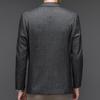 Plaid Suit Men's Autumn and Winter New Elastic Non-iron Casual Suit Korean Version Slim Single Suit Men's Jacket