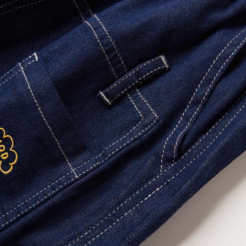 MQD Boys' Outdoor Patch Pocket Denim Shorts