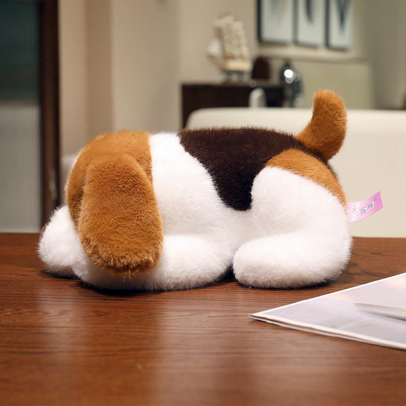 Cute Plush Puppy Doll Hug Pillow - Soft Soothing Toy for Kids, Perfect Birthday Gift