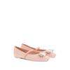 Salvatore Ferragamo Ferragamo New Vara Flat Ballerina Shoes Pink