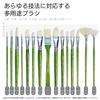ARTIFY Oil Paint Brush Acrylic Paint Long Pig Hair for Oil Gouache Professional Series Set, Brushes, 15-piece Set, Handle, Brush, Painting, Acrylic,