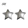 Star Hair Accessories 1 Pair Hairpins Five-Pointed Shape Clips Metal Sturdy Texture Side Bang Pins Fade-Resistant Accessory Small Decorative