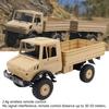 1:12 Full Scale RC Truck 2.4G Remote Control RC Climbing Car 4 Wheel Drive Off Road RC Car with Lamp Set for Kids
