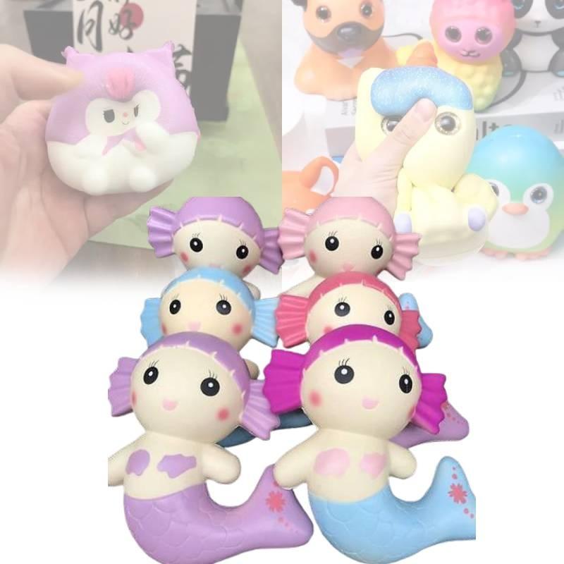 Charm Squishy Mermaid Slow Rising Soft Toy Collection Children Girls Gift Doll