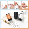 Exclusive Leather Repair Set with Replaceable Awl and Pure Copper Handle