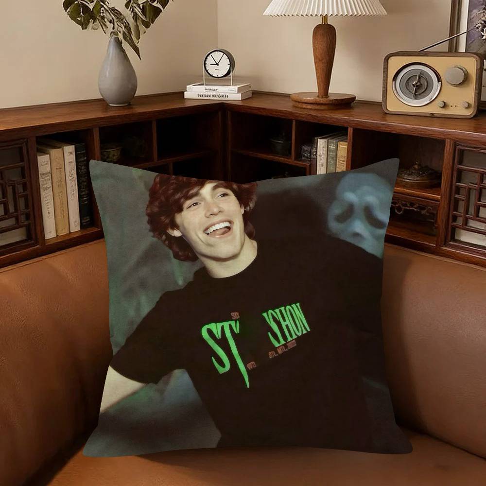 J-Jack Champion American Actor Pillow Gifts Home Office Furnishings Bedroom Sofa Car Cushion Cover Case 45X45Cm