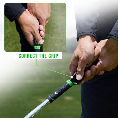 ABS Golf Correction Grip Training Aid Anti-slip Golf Training Grip Auxiliary Tool Correction Device Golf Grip Corrector