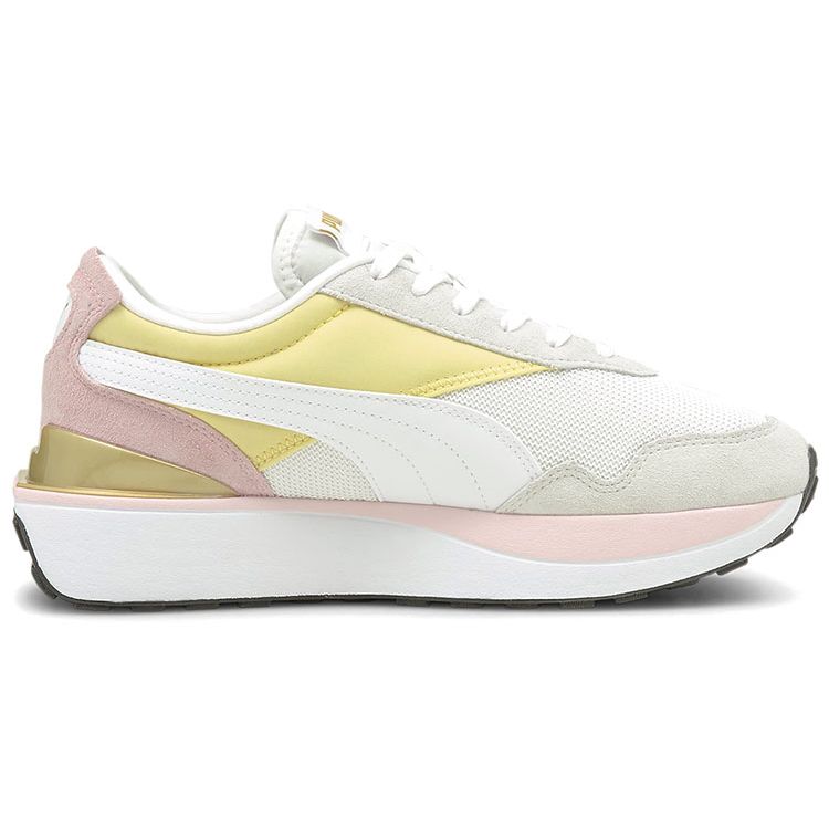Puma Cruise Rider Trainer Trendy Fabric Shock Absorption Non-Slip Wear-Resistant Low-Top Casual Running Shoes Women Sneaker 375072-19