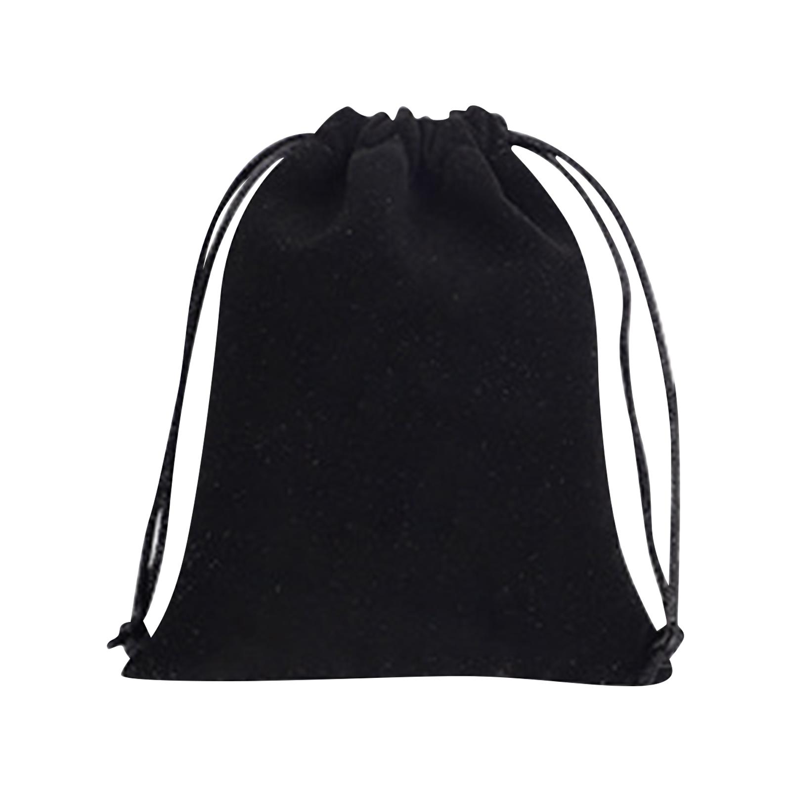 Flannel Drawstring Pouch for Jewelry Storage Gift Wrapping S
