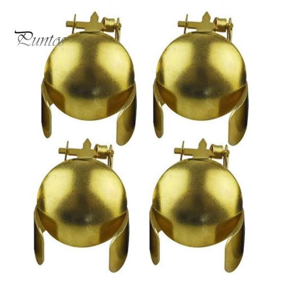 

4 шт./компл. автоматический гаситель свечей металлический корпус фитиль свечи зажим для пламени регулируемое кольцо тушение свечи стопор свечи аксессуары A золотистый