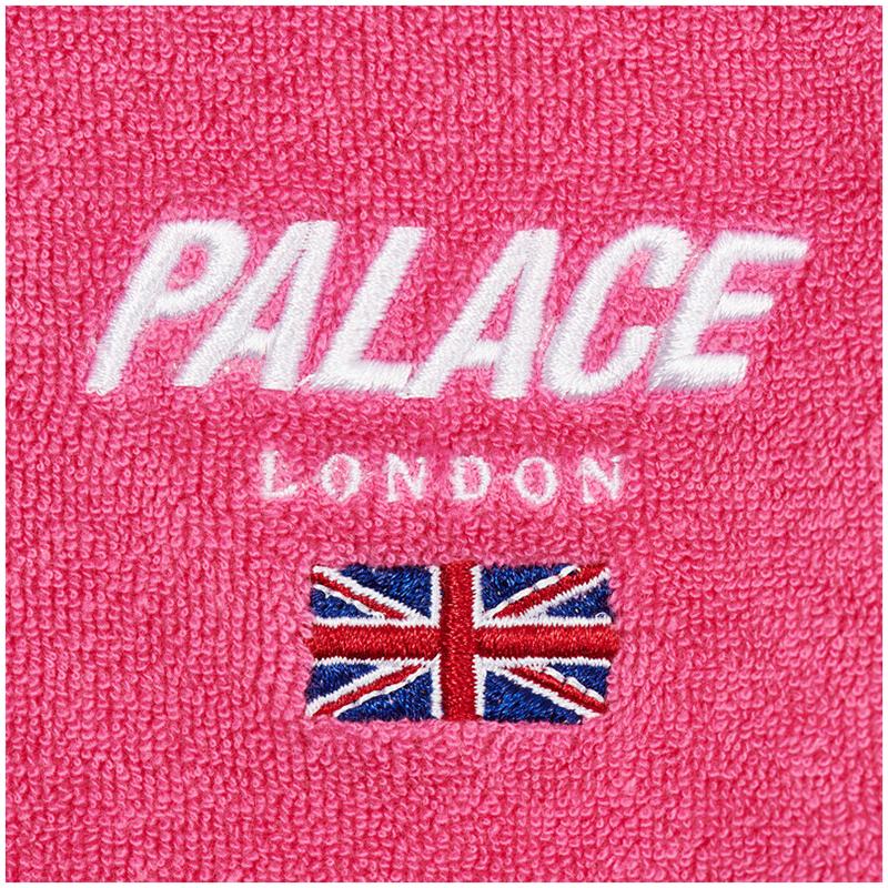 Palace Fw22 Cotton Towelling Shorts Unisex Shorts Pink P23ST030