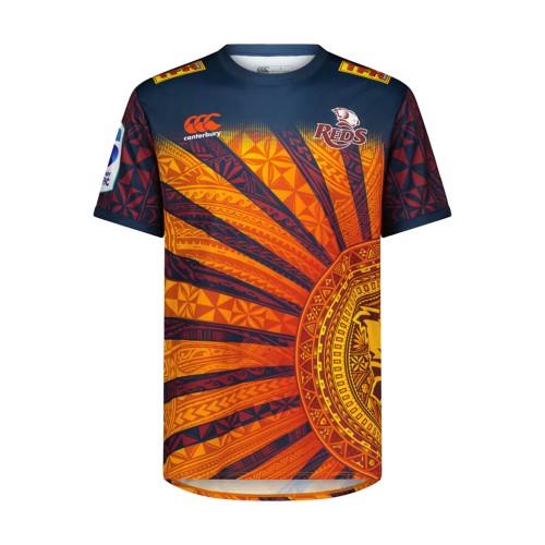 canterbury Unisex Erwachsenen Pasifika Queensland Reds Aufwärmtrikot
