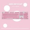 104pcs ABS Universal Mechanical Keyboard Keycaps Desktop Computer Ergonomic Blank Keycaps For Cherry MX Mechanical Keyboard Repl