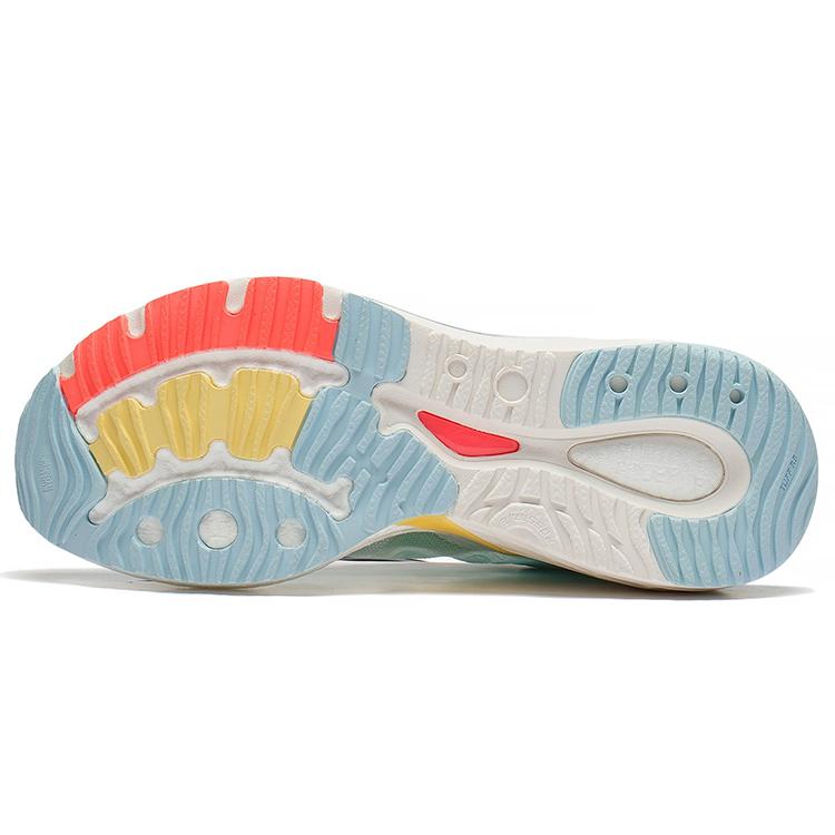 New LiNing Furious Rider 6.0 Lightweight Coverage Low Top Running Shoes Women's White Blue ARZS002-8