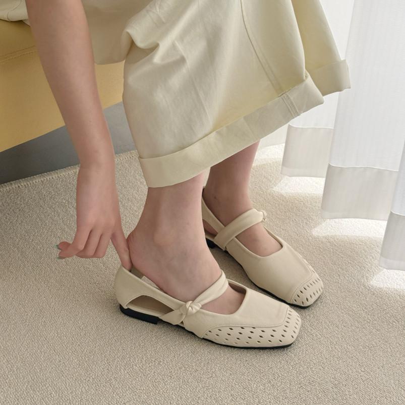 Fashion IPPEUM Ballet Flats Summer Sandals Shoes  2025 New Fashion Women Ballerina Shoes Mary Janes