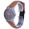 Casio Maroon Dial Stainless Steel Analog Quartz MTP-V002L-5B3 MTPV002L-5 Men's Watch
