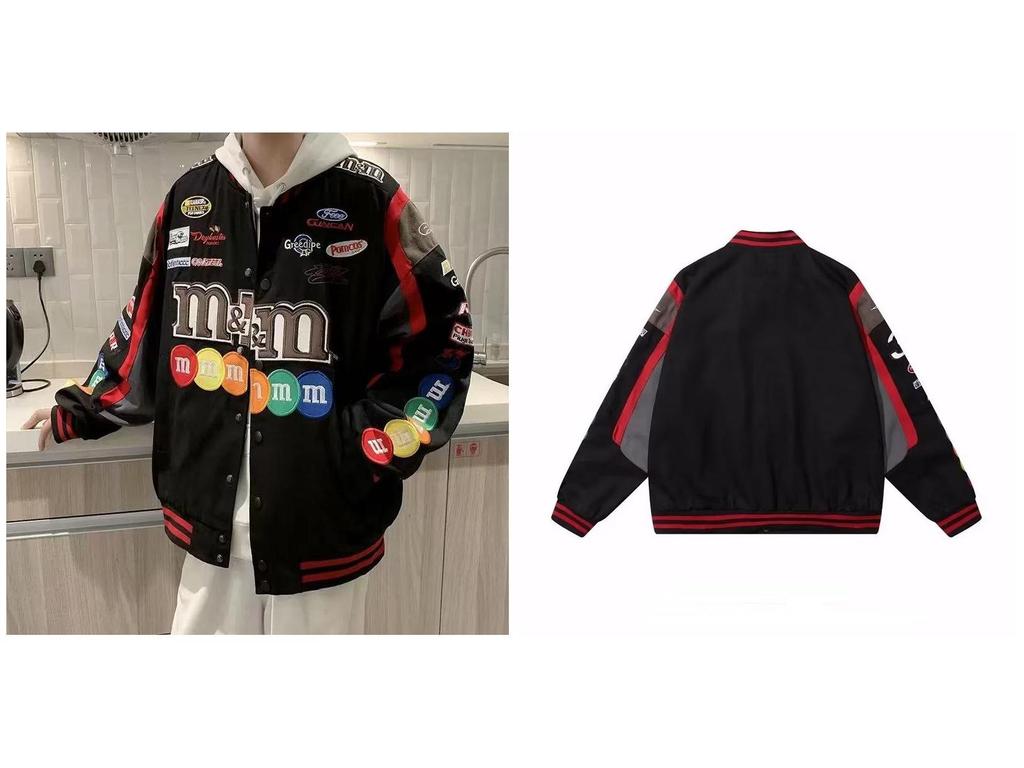 Retro American Motorcycle Jacket: Versatile, Loose-Fit, Hip-Hop Style for Men and Women