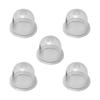 5pcs Carburetor Primer Bulbs Replacement for Chainsaw Brush Cutter Transparent Fuel Carburetor Primer Bulb Oil Bubble