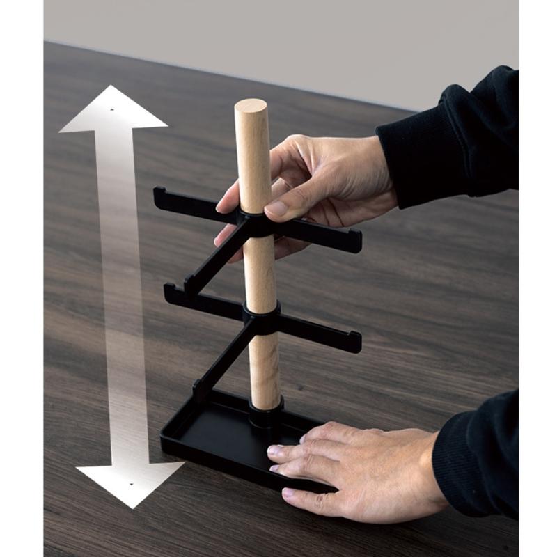 Massivholz Brillen-Displayhalter Eleganter Sonnenbrillen-Aufbewahrungsständer Für ordentliche Schreibtisch-Displayfläche Platzsparend