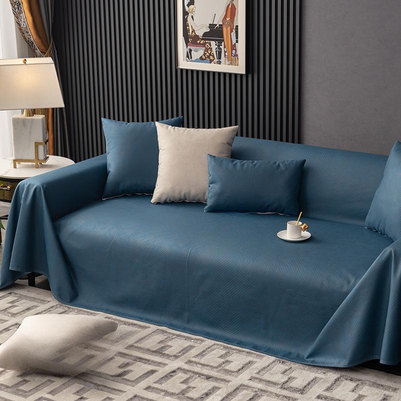 Sofa Cover Towel Full Cover Cloth Four Seasons Universal Waterproof Urine-Proof Non-Stick Wool Technology Cloth Sofa Cushion