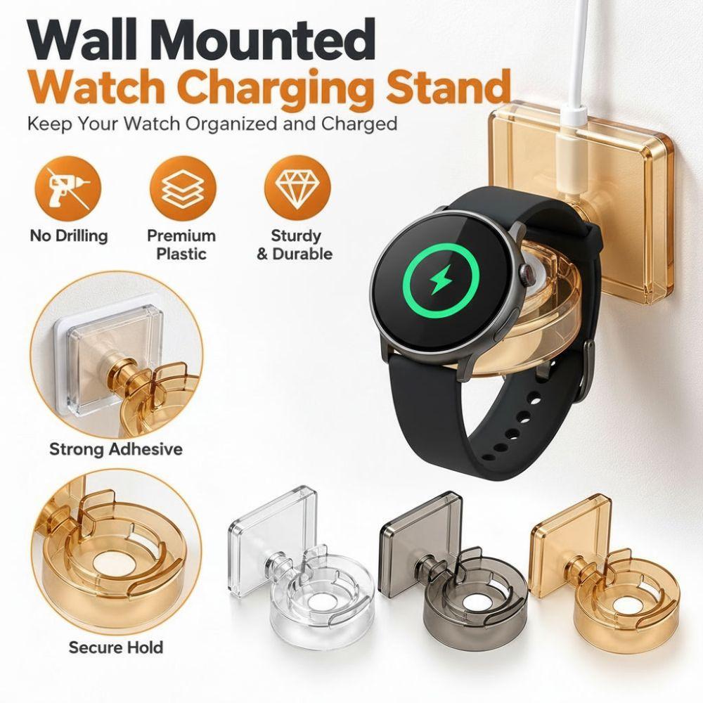 Multi-Functional Watch Display Rack Adhesive Smart Watch Holder Closet Storage