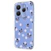 For Xiaomi Redmi Note 14 5G Case Butterfly Floral Pattern Printing TPU Phone Back Cover